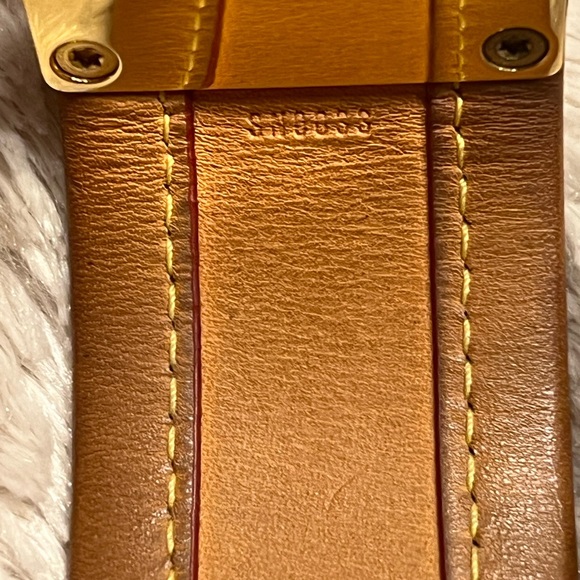 LOUIS VUITTON X TAKASHI MURAKAMI Leather Cuff Bracelet Unisex - Picture 13 of 13